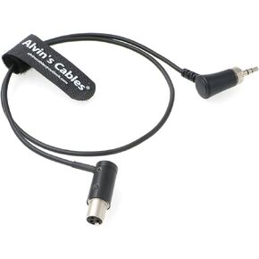 Low-Profile Audio-Cable TA3F Mini-XLR 3-Pin Female to Locking-3.5mm-TRS Right Angle for Sennheiser EK 2000| Sony UWP| Sound Devices 633 688 Balanced Output Cable Alvin's Cables