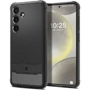 Spigen Rugged Armor Designed for Galaxy S24 Case (2024), [Military-Grade Protection] - Matte Black
