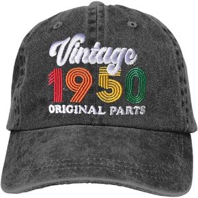 Vintage Baseball Cap 1950 1951 1952 1953 1954 1955 1956 1957 1958 1959 Hat for Men Women