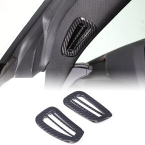 CHEAYAR Steering Wheel Button Frame Cover Compatible with Chevrolet Corvette C8 2020-2023, Car Steering Wheel Panel Protection Frame Molding Trim, Carbon Fiber Pattern Accessories