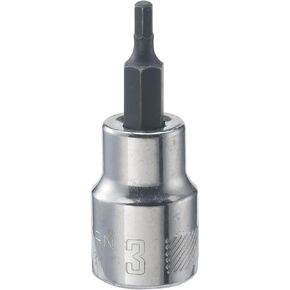 CRAFTSMAN Hex Bit Metric Driver Socket, 3/8-in. Drive, 3mm (CMMT13003)