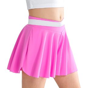 Girls Athletic Shorts 2 in 1 Flowy Shorts Cheer Shorts Teen Girl Dance Shorts Biker Shorts Sports Clothes