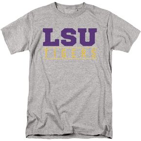 Louisiana State University LSU Official Between The Lines Unisex Adult T Shirt