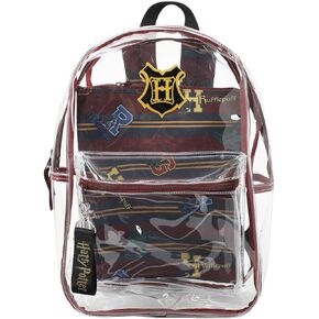 Bioworld Harry Potter Hogwarts Clear PVC 16" Backpack