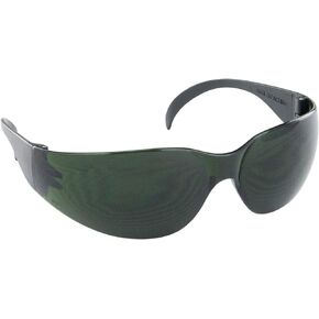 SAS Safety 5346 Nsx Eyewear with Polybag, 5-Shade Lens/Black Temple, adult
