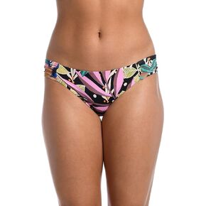AMAVI Women's Side Shirred Hipster Bikini Swimsuit Bottom