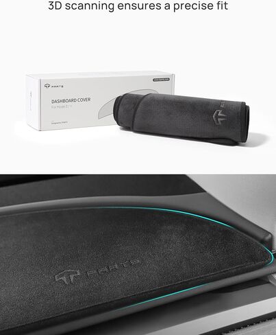 غطاء لوحة القيادة TPARTS لطراز تسلا 3 موديل Y داش حصيرة لوحة القيادة وسادة مزخرفة مقاومة للضوء وغير قابلة للانزلاق موديل 3 موديل Y ملحقات داخلية in Kuwait
