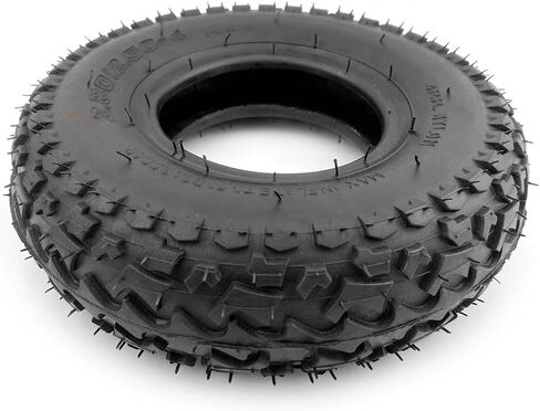 9 Inch Mountain Skateboard Wheel 226mm Scooter Off-Road Tyre with Inner Tube 2.80/2.50-4 Pneumatic at Tire Alloy Hub (Offroad tire Tube) in Saudi Arabia