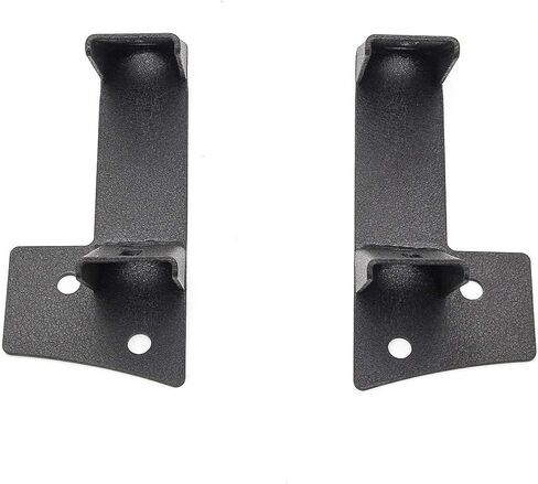 دعامة مزدوجة على شكل حرف A، شريط إضاءة للضباب، مفصل للزجاج الأمامي لإضاءة العمل LED، دعامة تعديل لمصباح السقف لرانجلر JK JKU (أسود) in Kuwait