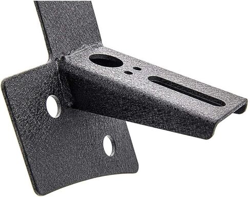 دعامة مزدوجة على شكل حرف A، شريط إضاءة للضباب، مفصل للزجاج الأمامي لإضاءة العمل LED، دعامة تعديل لمصباح السقف لرانجلر JK JKU (أسود) in Kuwait