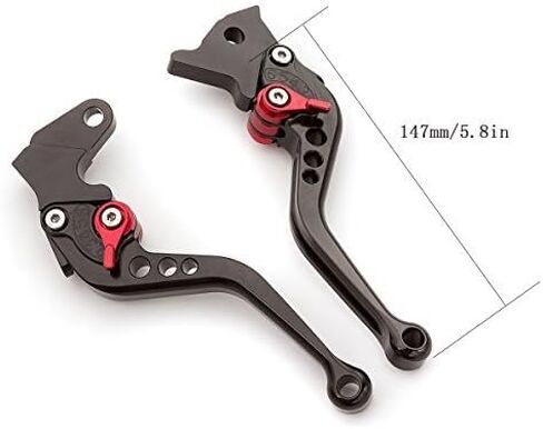 FXCNC CNC Aluminum Short Adjustable Brake Clutch Levers Compatible with G310R G310GS 2017 2018 2019 2020 2021 in Saudi Arabia