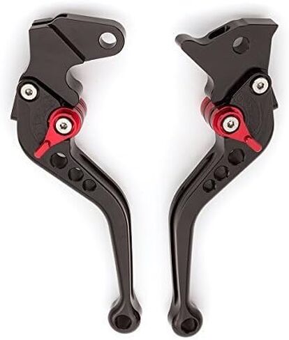 FXCNC CNC Aluminum Short Adjustable Brake Clutch Levers Compatible with G310R G310GS 2017 2018 2019 2020 2021 in Saudi Arabia