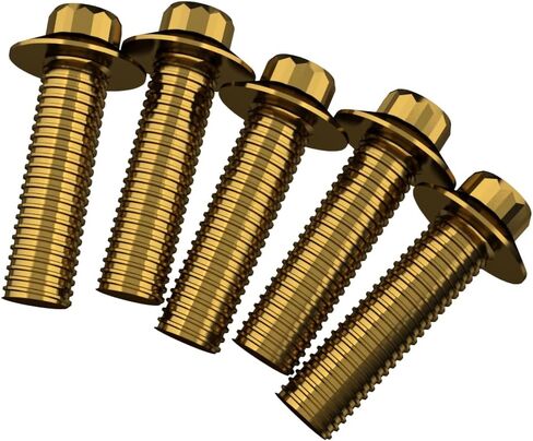 ذهبي 12 نقطة 5/16"-1.0-18 مسامير أجهزة دوارات الفرامل الأمامية تناسب العجلة الأمامية Harley Davidson (5/16 أمامية) in Saudi Arabia