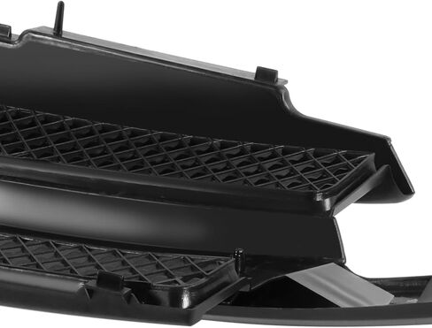 DNA MOTORING OE Style Diamond Mesh Grille Grill Compatible with 02-05 Trailblazer, w/o Headlamp Washers, Black, OEM-GR-GM1200470 in Saudi Arabia