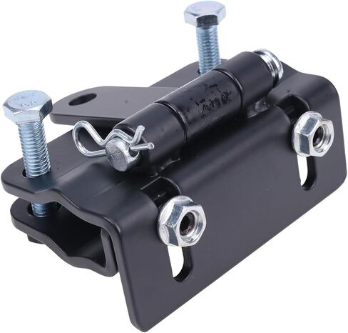 Adjustable Snowmobile Bumper Hitch Universal Heavy-Duty Steel Sled Trailer Towing Hook Kit Compatible with Polaris Ski-Doo REV Arctic Cat Yamaha Howbow Tongue Type Snowmobile Accessories in Saudi Arabia