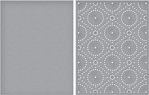 Spellbinders Etched Dies CIRC BKGRD, Circular Stitch Background in Saudi Arabia