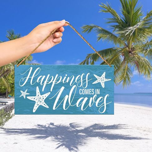 ديكور خشبي للشاطئ، ديكور حمام صيفي للمنزل على الشاطئ، ديكور جداري لغرفة النوم، غرفة المعيشة، ديكور باب المزرعة، ديكورات لافتة معلقة، هدايا الترحيب بالمنزل الجديد، شباشب صيفية in Kuwait