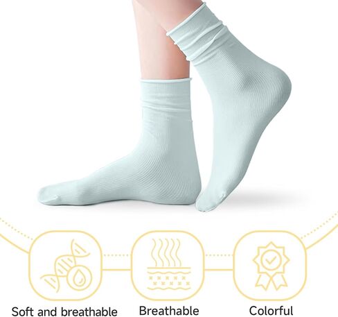 3 Pairs Ice Silk Socks for Women Thin Breathable Athletic Silk Sock Liners Women Ice Feeling Socks Solid Color Nonslip Liner Socks for Women and Men, US Size: 5-10 in Saudi Arabia