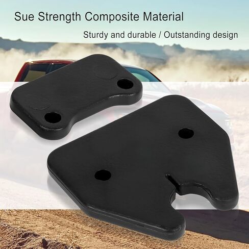 Sun Visor Repair Kit Heavy Aluminum Duty Sun Visor Clips Fit for Dodge RAM 1500 Trucks 2019 2020 2021 2022 2023, Sun Visor Clip Fix Replacement (2Set Black) in Saudi Arabia