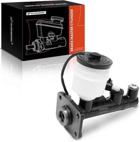 A-Premium Brake Master Cylinder with Reservoir and Sensor Compatible with Toyota Vehicles - 4Runner 1984-1988, Pickup 1979-1988, 2.4L - Replace# 4720135470, 4720135360 in Saudi Arabia