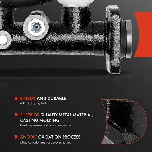 A-Premium Brake Master Cylinder with Reservoir and Sensor Compatible with Toyota Vehicles - 4Runner 1984-1988, Pickup 1979-1988, 2.4L - Replace# 4720135470, 4720135360 in Saudi Arabia