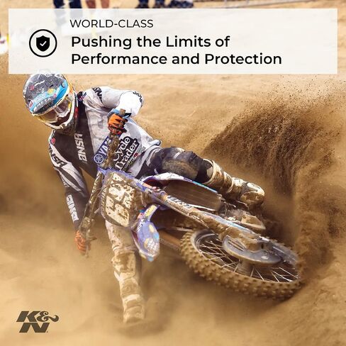 K&N Engine Air Filter: High Performance, Premium, Powersport Air Filter: Fits 1986-2020 YAMAHA (WR250R, WR250X, TTR250, TT350) YA-3586 in Saudi Arabia