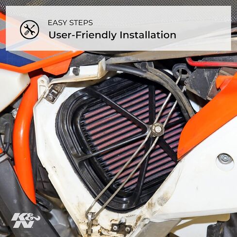 K&N Engine Air Filter: High Performance, Premium, Powersport Air Filter: Fits 1986-2020 YAMAHA (WR250R, WR250X, TTR250, TT350) YA-3586 in Saudi Arabia