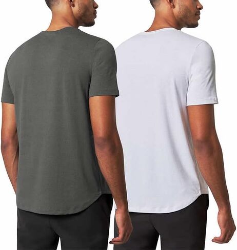 Mondetta Men's 2 Pack Short Sleeve Active Performance Tees in Saudi Arabia