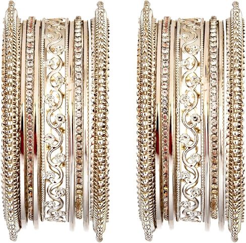 Efulgenz Boho Bohemian Bangle Set Indian Oxidized Bangle Bracelet Set for Women CZ Crystal Antique Bangle Set Plain Metal Bangles Set Fashion Statement Jewelry for Women in Saudi Arabia