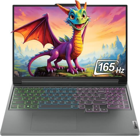 Lenovo Legion Slim 5 Gen 9 Laptop, AMD Ryzen 7 7735HS, 64 GB DDR5 Ram, 2 TB PCle SSD, 16" WQXGA (2560x1600), Nvidia Geforce RTX 4070, W11 Home in Saudi Arabia