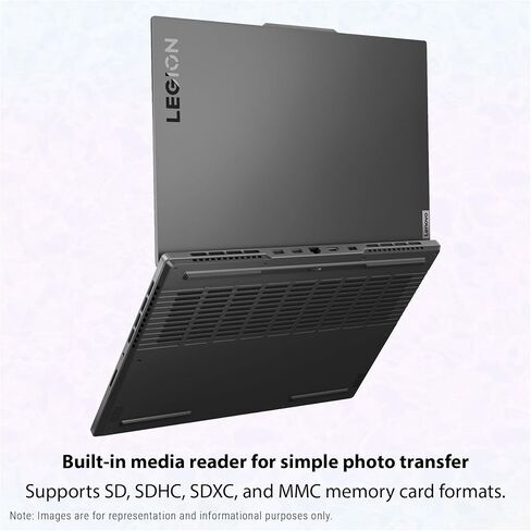 Lenovo Legion Slim 5 Gen 9 Laptop, AMD Ryzen 7 7735HS, 64 GB DDR5 Ram, 2 TB PCle SSD, 16" WQXGA (2560x1600), Nvidia Geforce RTX 4070, W11 Home in Saudi Arabia