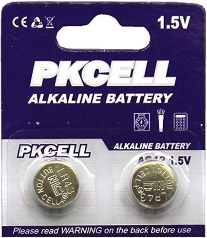 BlueDot Trading AG12 LR43 SR43 260 386 1.5V Alkaline Coin Cell Battery for Watch, Hearing Aid, Calculator, Flashlights, Keyless entry, Blister Pack - 30 Count in Kuwait