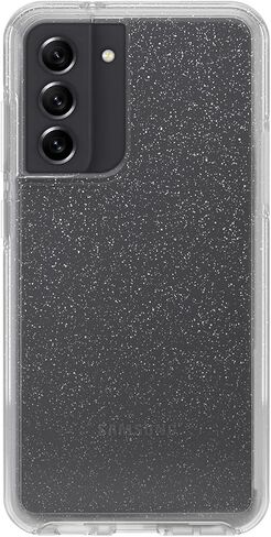 OtterBox Symmetry Clear Case for Samsung Galaxy S21 5G, Shockproof, Drop Proof, Protective Thin Case, 3X Tested to Military Standard, Antimicrobial Protection, Stardust in Saudi Arabia