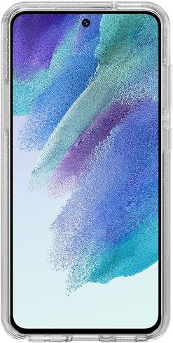 OtterBox Symmetry Clear Case for Samsung Galaxy S21 5G, Shockproof, Drop Proof, Protective Thin Case, 3X Tested to Military Standard, Antimicrobial Protection, Stardust in Saudi Arabia