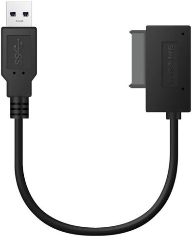 JDYYICZ USB 3.0 to 7+6 13Pin Slimline SATA Cable Adapter for Laptop CD DVD ROM Optical Drive in Saudi Arabia