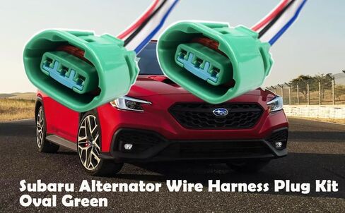 2 قطعة متوافق مع سوبارو المولد سلك تسخير التوصيل عدة البيضاوي الأخضر ل WRX امبريزا تريبيكا STI 2.5i in Kuwait