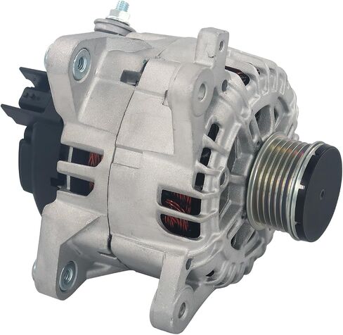 Alternator 12V 120A Compatible With 2014-2018 Nissan Rogue L4 2.5L, 2014-2018 Xtrail Replace 23100-4BA0A,23100-4BA0B,TG12C152 in Kuwait