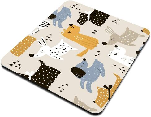 Gaming Mouse Pad Custom for Home and Office, Modern Gold Square Design for Men Women Non-Slip Rubber Mouse Pad for Computers Desktops, PC, Laptop in Saudi Arabia