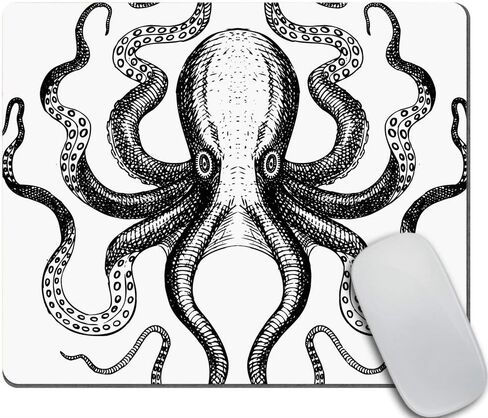 Gaming Mouse Pad Custom for Home and Office, Modern Gold Square Design for Men Women Non-Slip Rubber Mouse Pad for Computers Desktops, PC, Laptop in Saudi Arabia