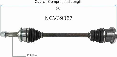 مجموعة عمود المحور GSP NCV39057 CV - الأمامي الأيسر (جانب السائق) in Saudi Arabia