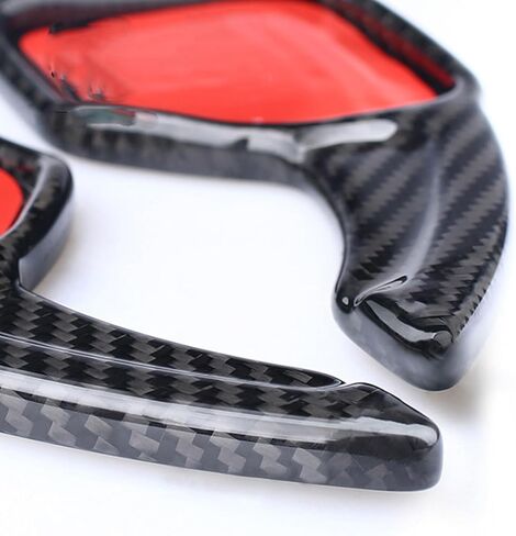 Real Carbon fiber Steering Wheel Paddle Shifter Extensions for Audi R8 2016-2018 RS3 2017-2018 RS4 2018 RS5 2017-2018 TT RS 2016-2018 in Saudi Arabia