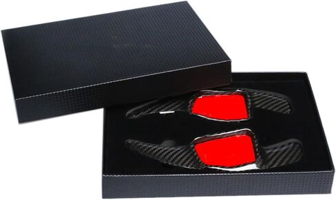 Real Carbon fiber Steering Wheel Paddle Shifter Extensions for Audi R8 2016-2018 RS3 2017-2018 RS4 2018 RS5 2017-2018 TT RS 2016-2018 in Saudi Arabia