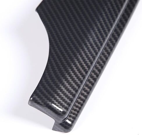 CHEAYAR Steering Wheel Button Frame Cover Compatible with Chevrolet Corvette C8 2020-2023, Car Steering Wheel Panel Protection Frame Molding Trim, Carbon Fiber Pattern Accessories in Saudi Arabia