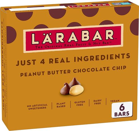 Larabar Peanut Butter Chocolate Chip, Gluten Free Fruit & Nut Bar, 16 Ct in Saudi Arabia