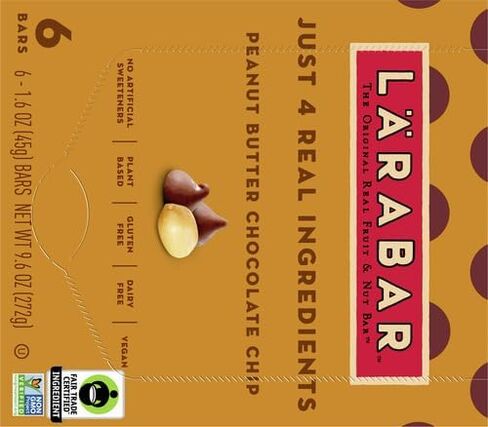 Larabar Peanut Butter Chocolate Chip, Gluten Free Fruit & Nut Bar, 16 Ct in Saudi Arabia