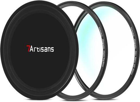 7artisans Nano Magnetic Filter UV Filter ND Light Reduction Filter/CPL Polarization Filter/GND Gradient Filter/Black Mist 1/4 Portrait Photography Filter Suitable for Lens(77mm MRCUV) in Saudi Arabia