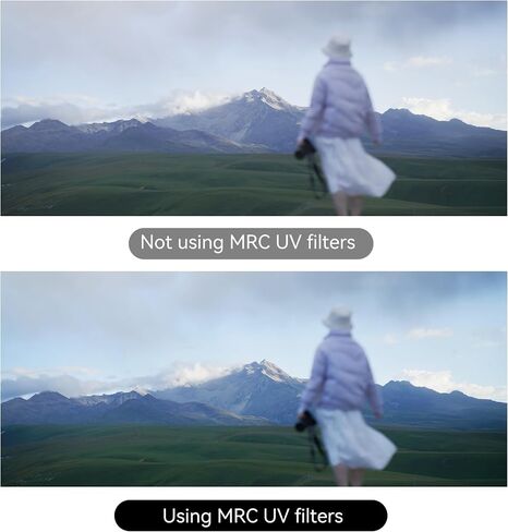 7artisans Nano Magnetic Filter UV Filter ND Light Reduction Filter/CPL Polarization Filter/GND Gradient Filter/Black Mist 1/4 Portrait Photography Filter Suitable for Lens(77mm MRCUV) in Saudi Arabia
