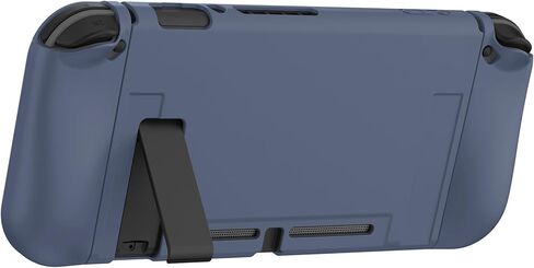 حافظة واقية سوداء من PlayVital لجهاز Nintendo Switch، غطاء حماية نحيف ناعم من مادة TPU لوحدة تحكم Nintendo Switch Joycon مع أغطية أزرار ملونة ABXY in Kuwait