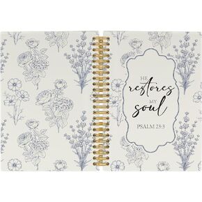 Christian Journal Notebook - Bible Verse Religious Scripture Notebooks College Ruled for Work School, Gifts for Women, Office Supplies, Hardcover Spiral Notebook 5.5"x8.3"