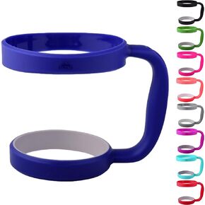 STRATA CUPS 30 oz Tumbler Handle - Available For 30 oz YETI Tumbler, OZARK TRAIL Tumbler, Rambler Tumbler- BPA free (Black)